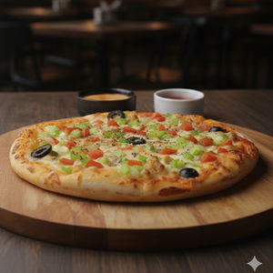 Chicken Dominator Pizza