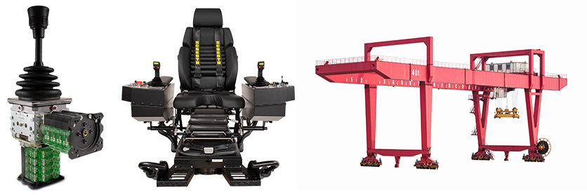 Joysticks & Chair Systems for Port Machinery