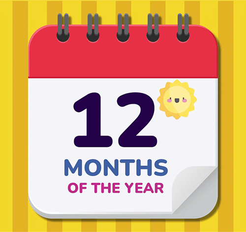 12 Months of the Year