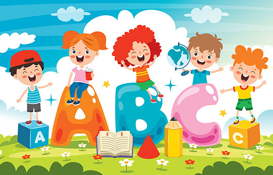 learn alphabets a to z
