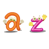 Let's Learn The Alphabets a to z