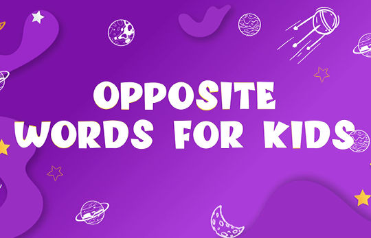opposite words for kids