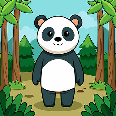 Miranda the Panda Bear  Fun Panda Nursery Rhymes and Kids Songs  Toon Bops