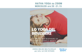 HATHA YOGA MULTILIVELLO online con "lo yoga del benessere"