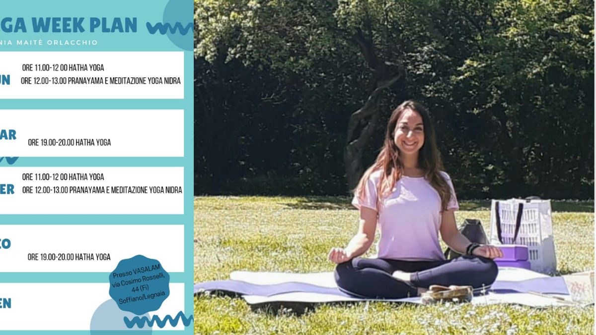 Yoga Week Plan con Virginia