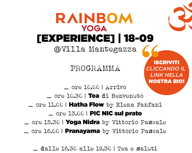 RainbOM Yoga [Experience] @ Villa Mantegazza