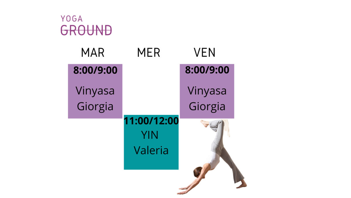 YOGA Lezione di prova- Vinyasa o Yin 