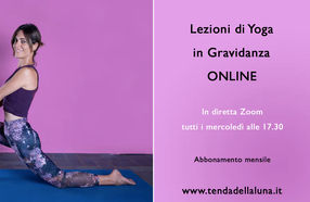 LEZIONI DI YOGA IN GRAVIDANZA ONLINE