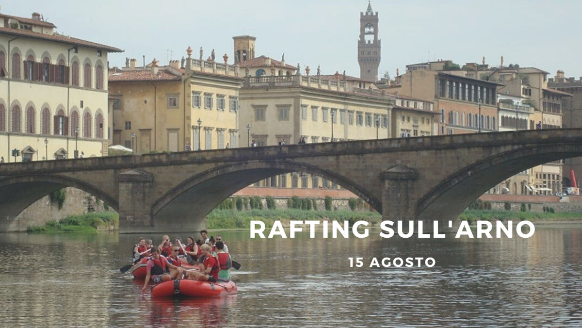 Rafting sull'Arno