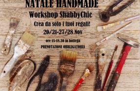 Workshop ShabbyChic per una Natale Handmade-crea da solo i tuoi regali!