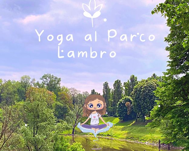 Lezione yoga al parco lambro