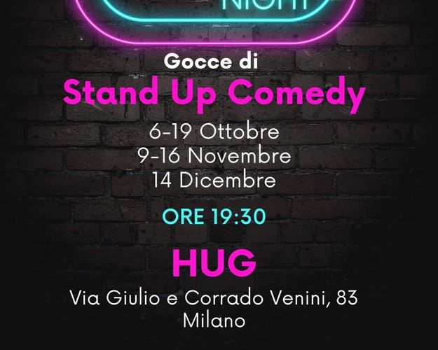 La Rubinetteria Night - Gocce di Stand Up Comedy 