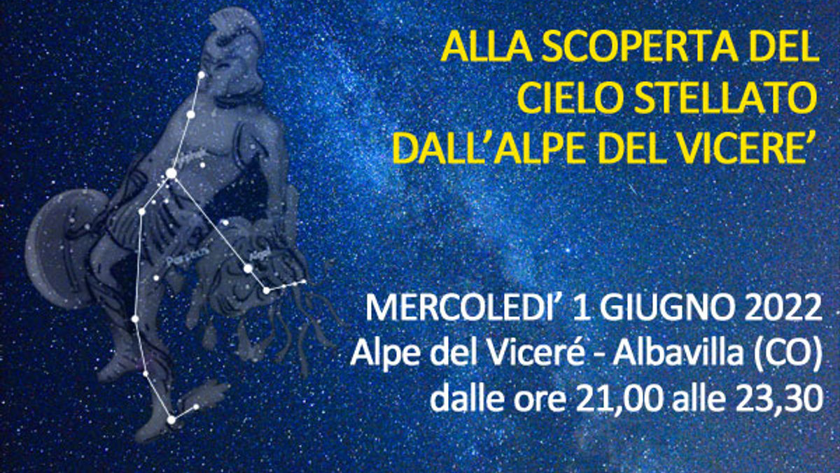 SOTTO LE STELLE ALL'ALPE DEL VICERE'