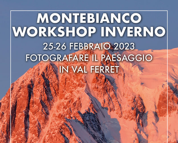 Ciaspolata fotografica a cospetto del Monte Bianco