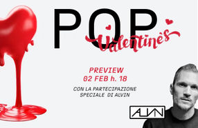 Mostra collettiva POP VALENTINE'S - Preview con ALVIN 