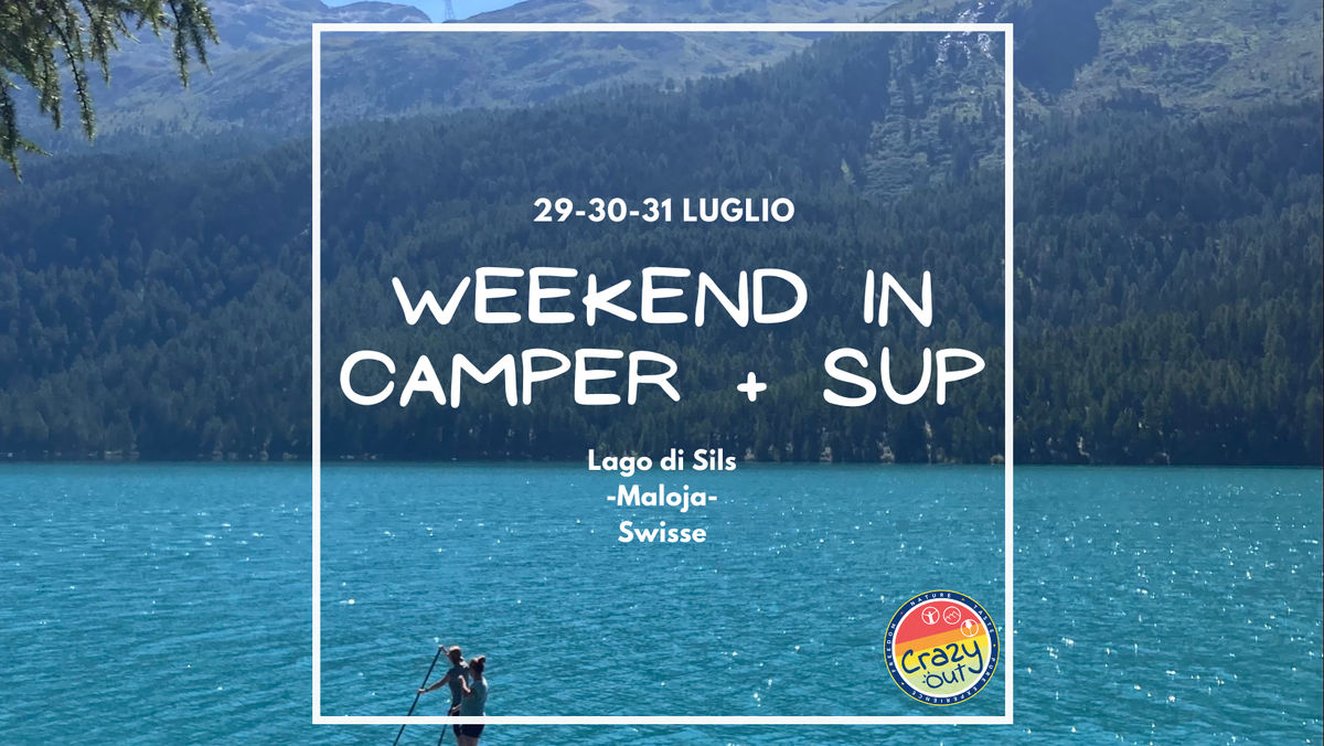 Weekend in camper + SUP 