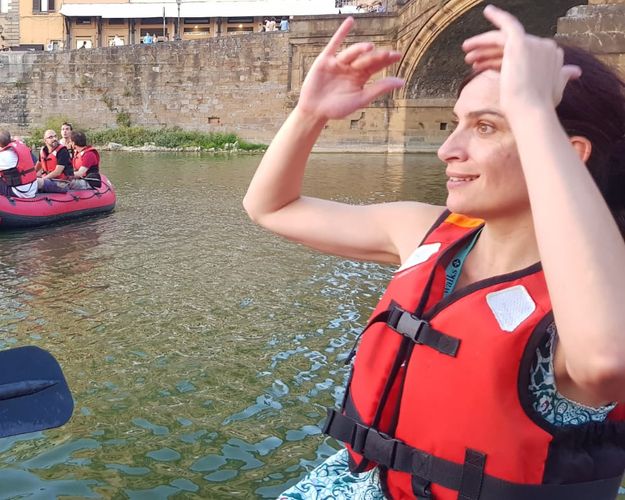 Rafting sull'Arno