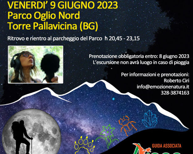 ESCURSIONE "NOTTE DI SUONI E STELLE AL PARCO OGLIO NORD"