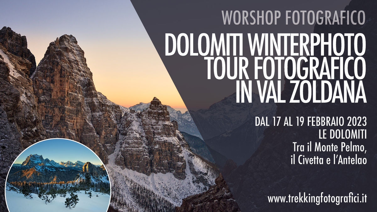 DOLOMITI WINTER PHOTO TOUR FOTOGRAFICO IN VAL ZOLDANA