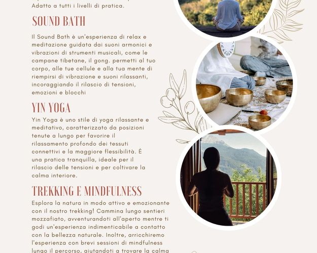 Weekend di Yoga, Trekking, Sound Healing, e Magia Autunnale 🍂