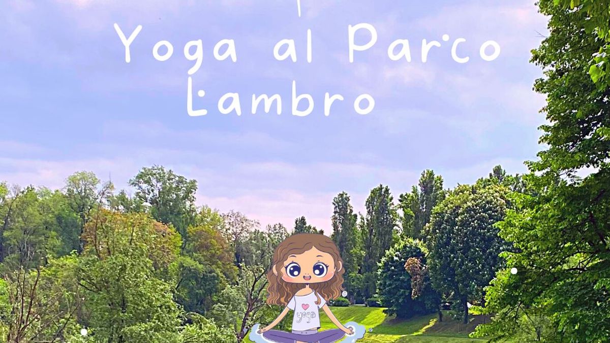 Lezione yoga al parco lambro