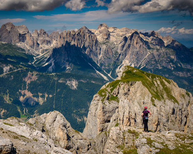 I MONZONI IN VAL DI FASSA VAL DI SAN NICOLÒ E RIFUGIO VALLACCIA