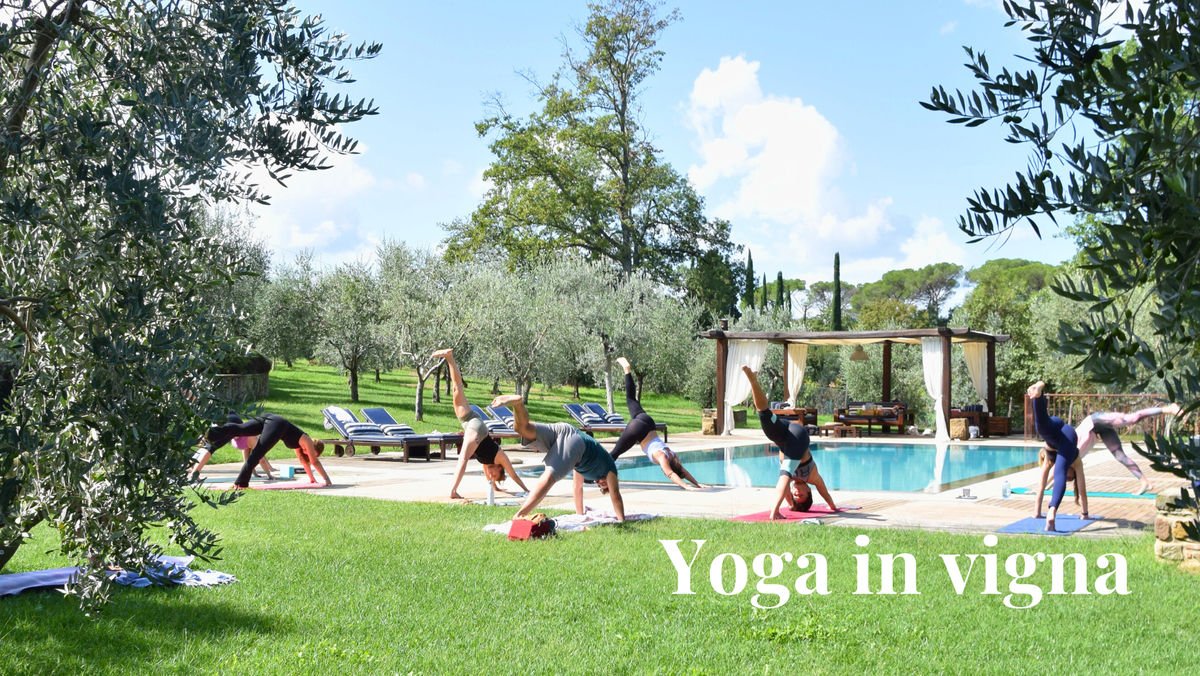 Yoga in vigna: Una giornata dedicata alle tante sfumature del benessere nel Chianti