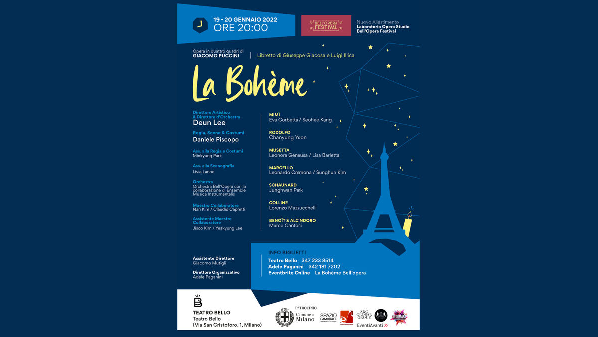 Bell'Opera Festival- La Bohème di Giacomo Puccini