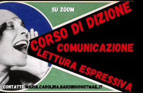 Corso di dizione, comunicazione e lettura espressiva (lezione di prova gratuita)