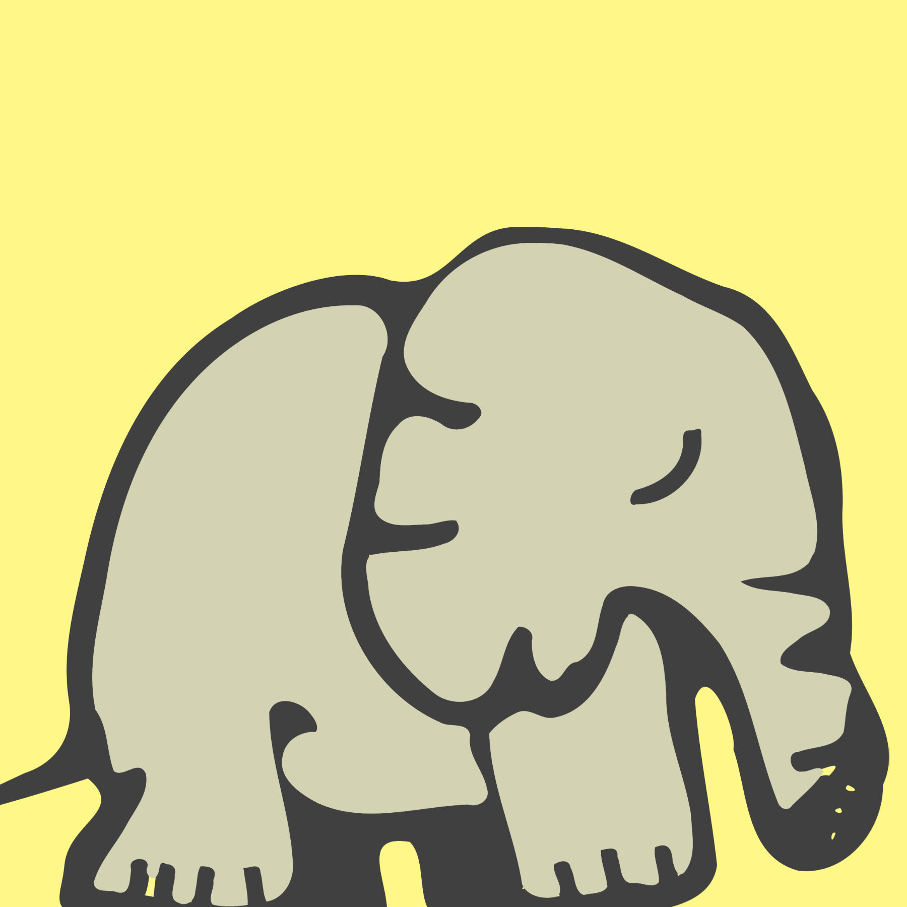 Dreaming Elephant Girl