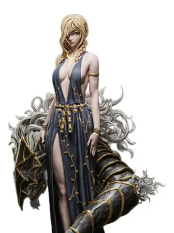 Queen Marika Colecionável Resina Elden Ring Premium