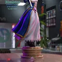 Saber Excalibur Fate/stay Night Anime Versao Resina Figura ( - foto 3