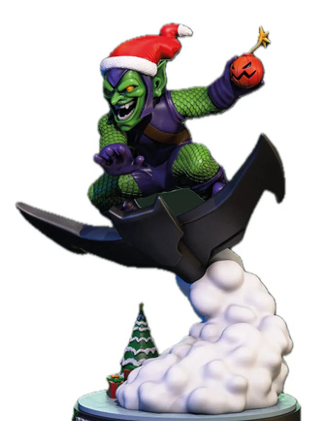 Figura duende verde em resina 3D - Fidel Figures