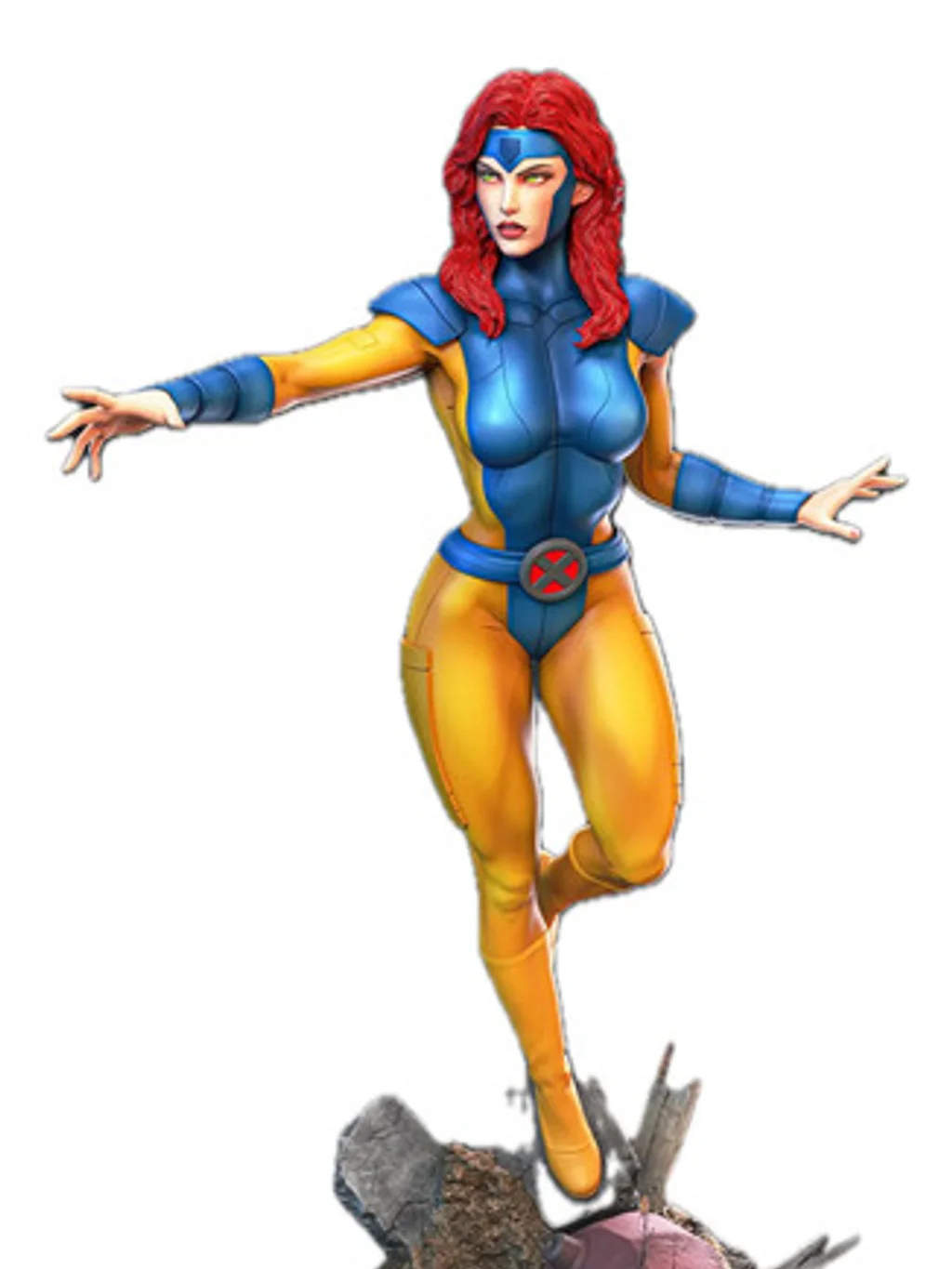 Figura fenix x-men jean grey em resina 3D - Fidel Figures