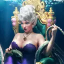 ursula pequena sereia animacao cartoon - foto 5