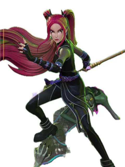 mira k-pop demon hunters animacao cartoon