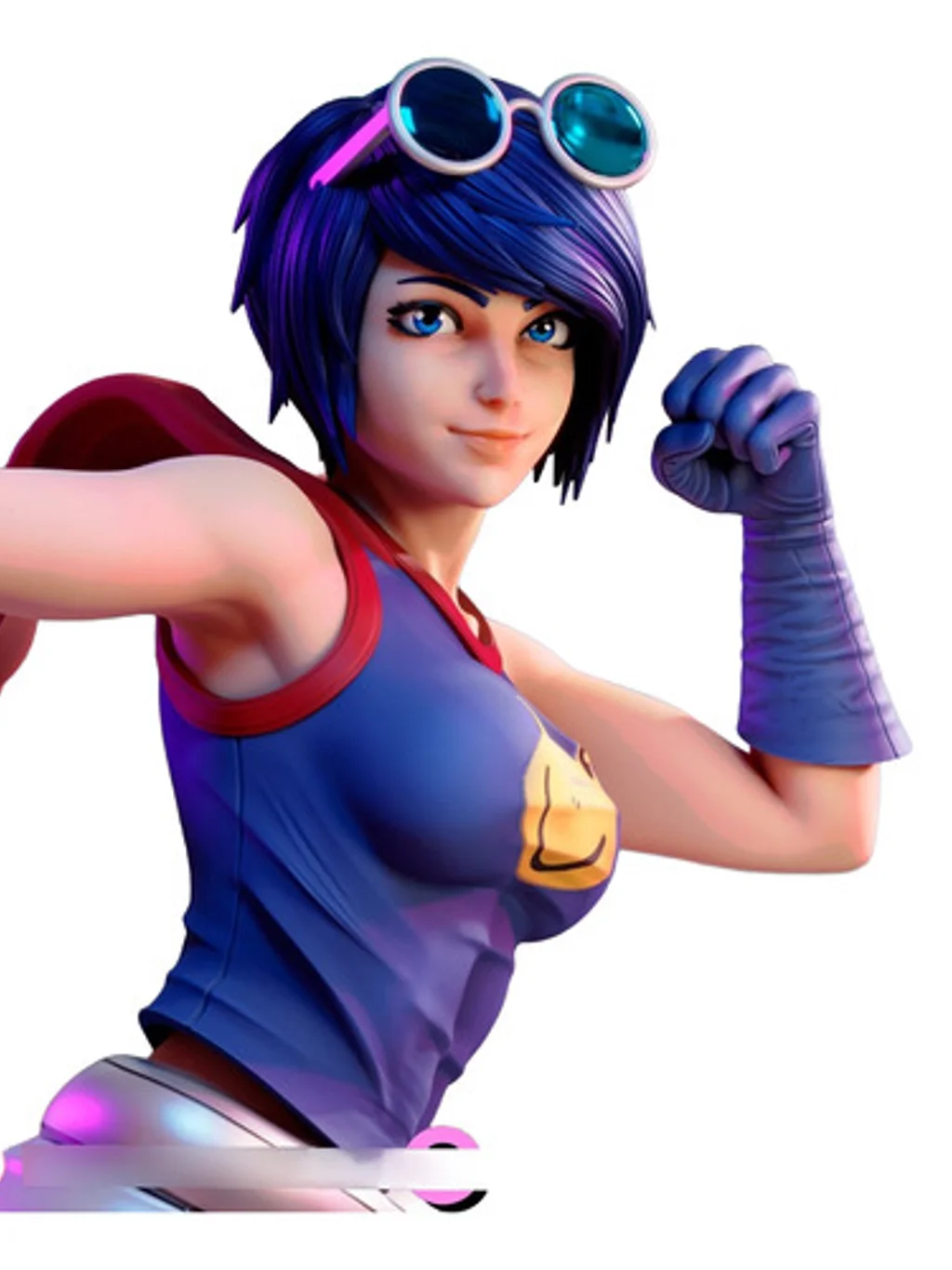 Figura may lee the king of fighters em resina 3D - Fidel Figures