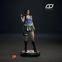 Jill Valentine Resident Evil Game Terror Figura Premium Resi - foto 2