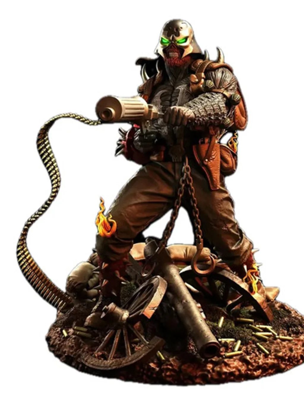Figura spawn world war em resina 3D - Fidel Figures