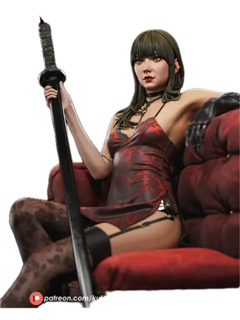 yuriko cybernetic swordswoman