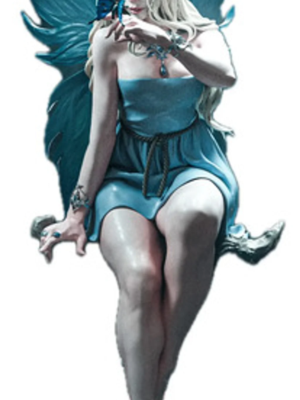 Figura divine fairy original fantasia em resina 3D - Fidel Figures