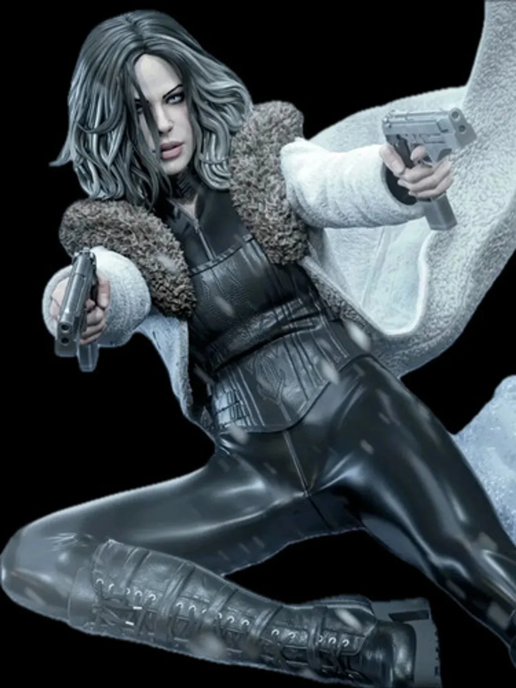 Figura selene underworld vampira em resina 3D - Fidel Figures