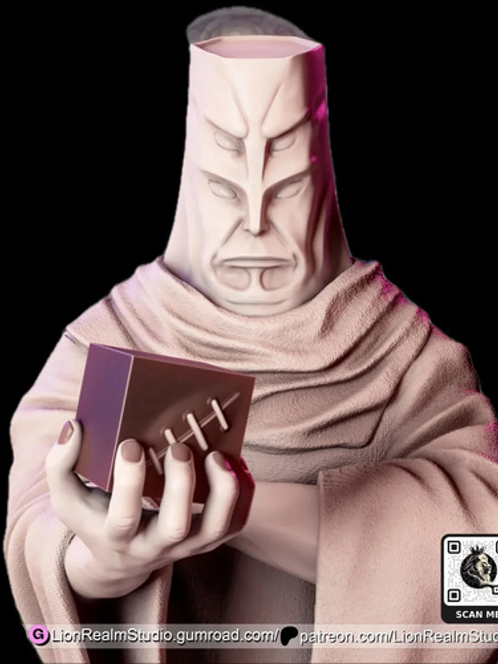 Figura tengen jujutsu kaisen em resina 3D - Fidel Figures