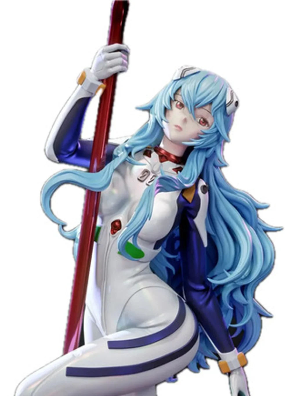 Figura rei ayanami neon genesis evangelion art em resina 3D - Fidel Figures