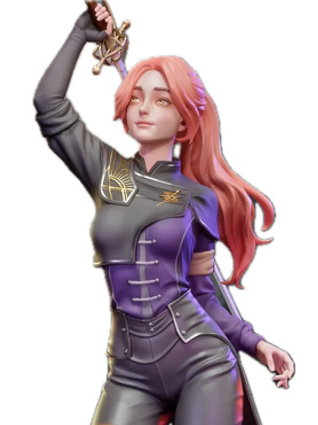 Figura maelle expedition 33 em resina 3D - Fidel Figures