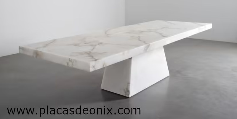 Comedor de ónix blanco — Mármoles Robles
