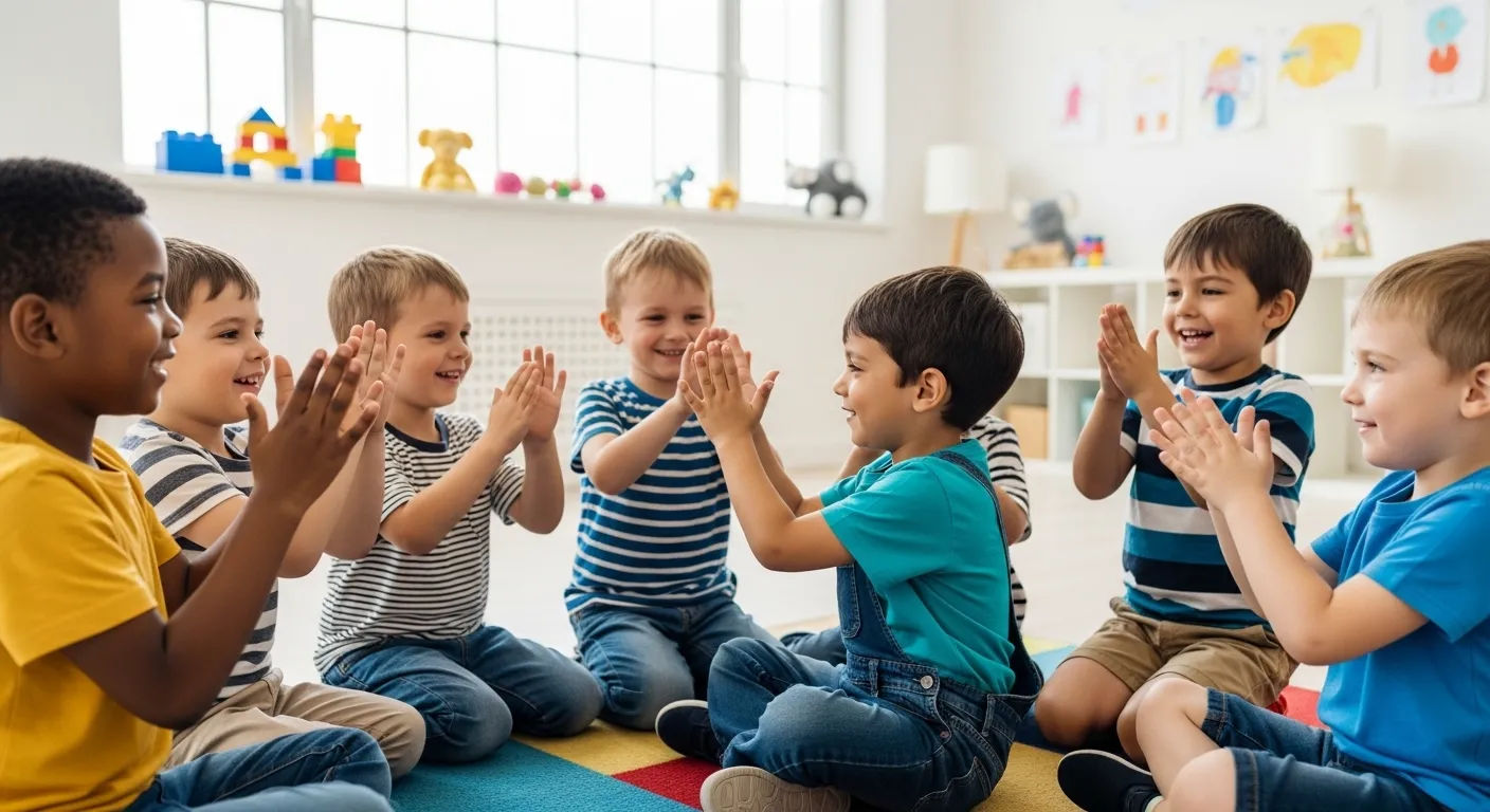 Canzone bambini Batti batti le manine