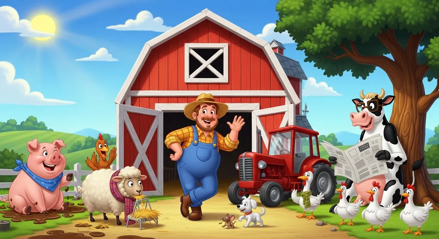 Cartoni animati fattoria