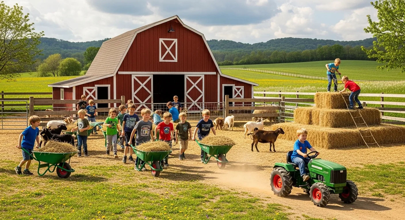 Il Regno dei Bambini alla fattoria Zenon per bambini