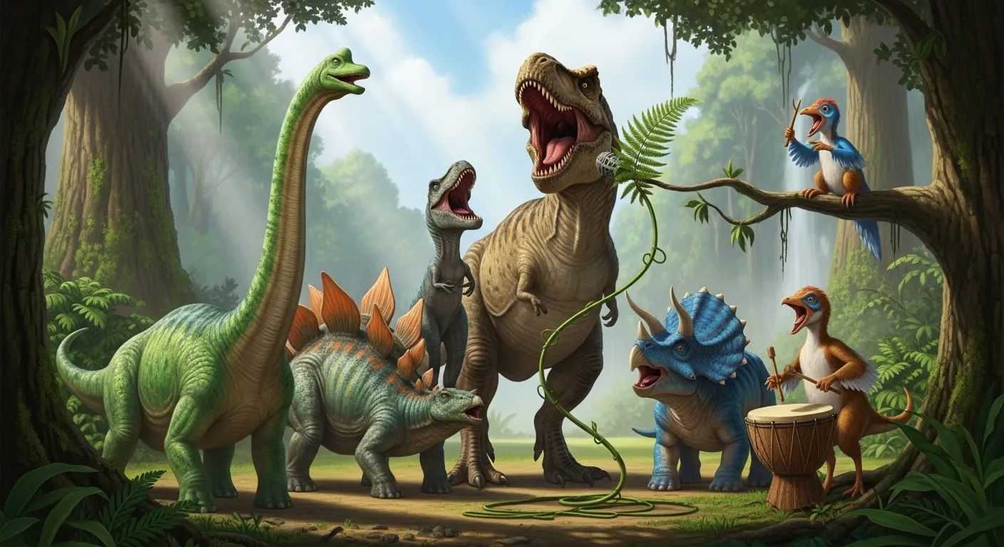 canzone dinosauri